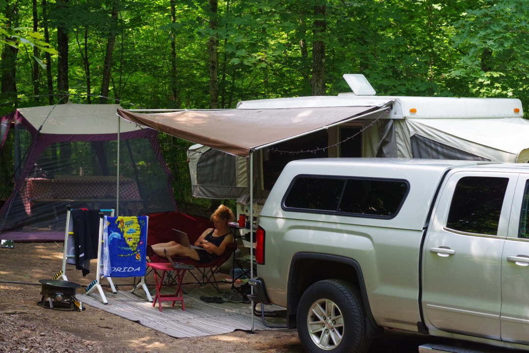 Our camp site