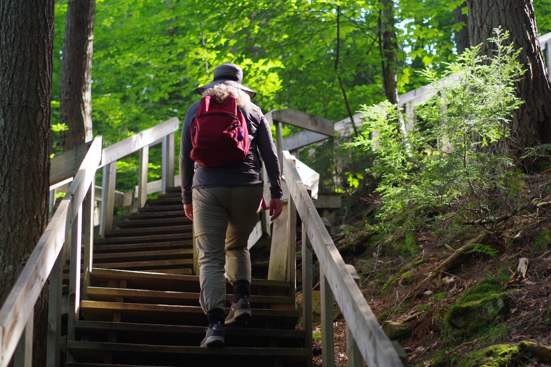 Climbing more stairs