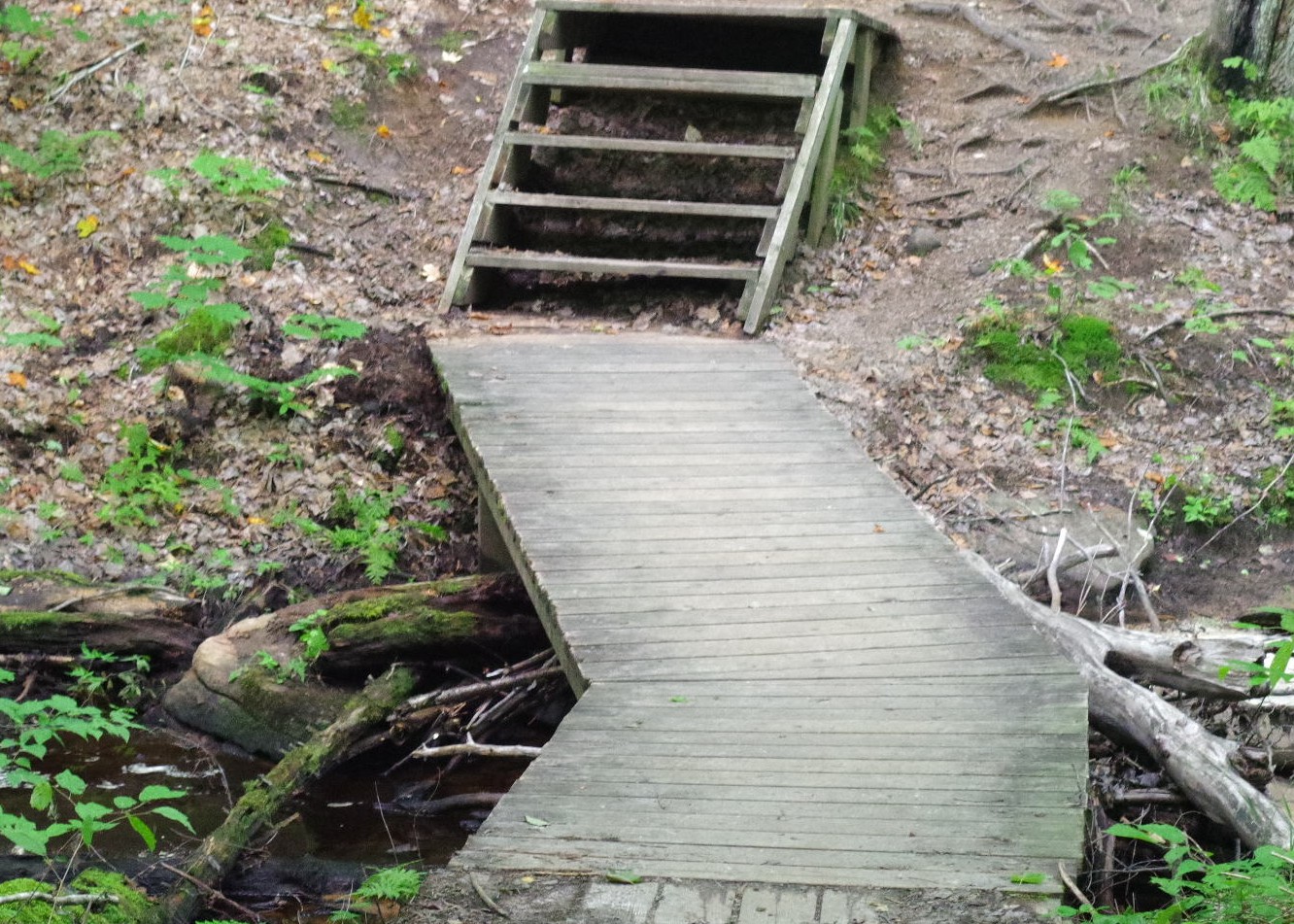 Crooked stairs