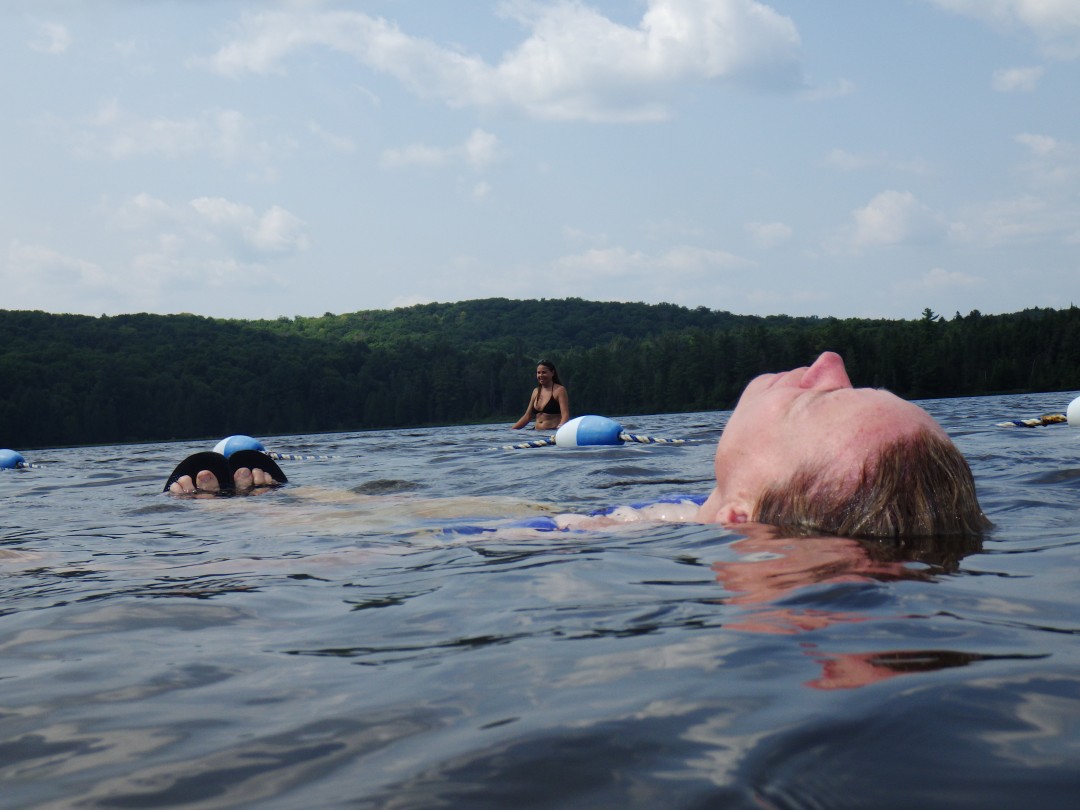 In the lake