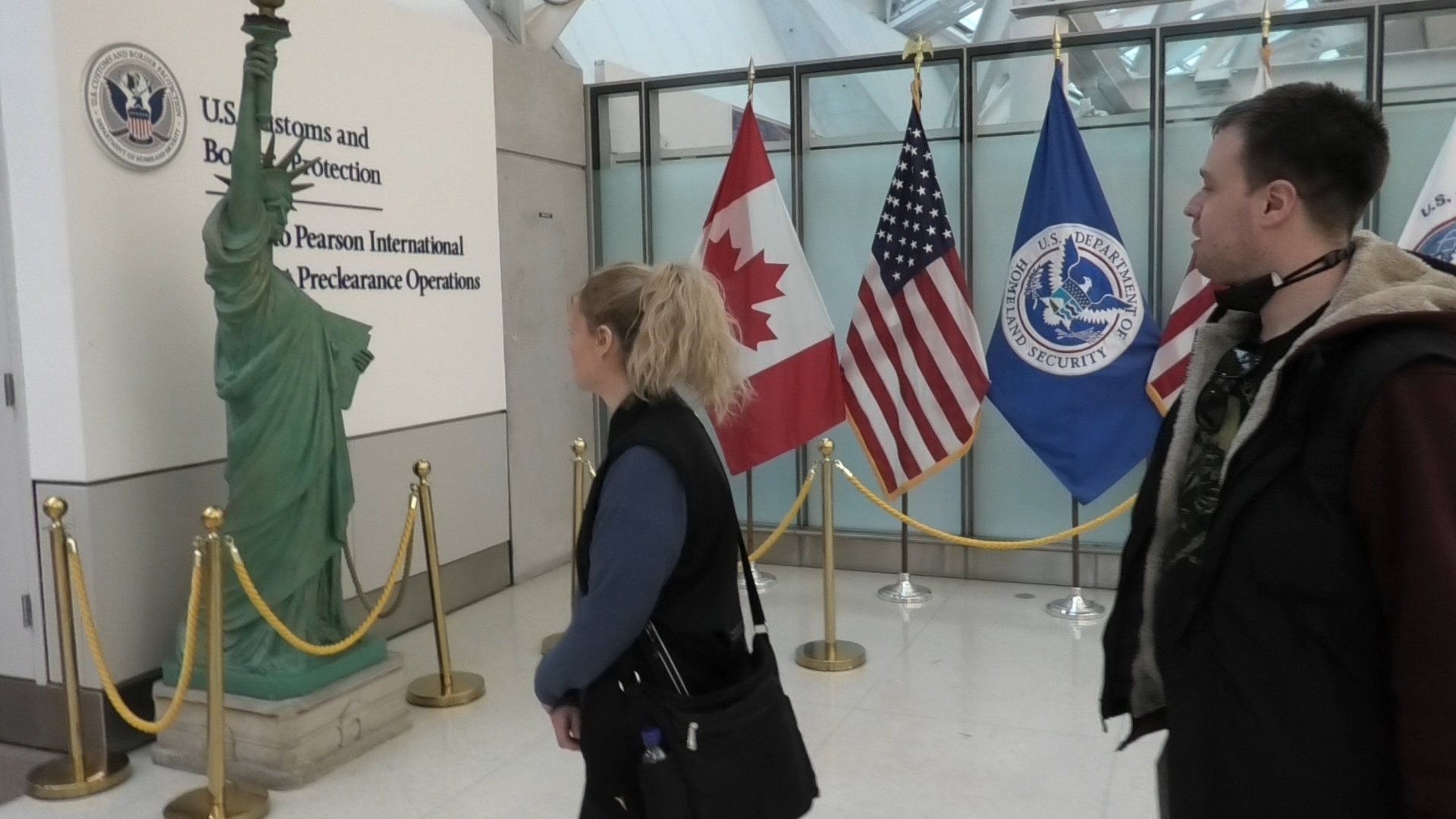 Crossing the border