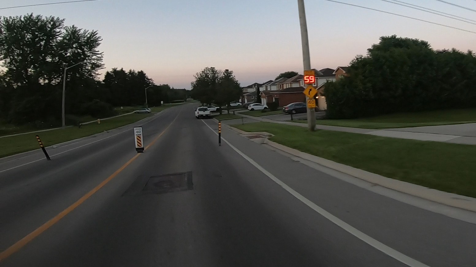 Speed sign