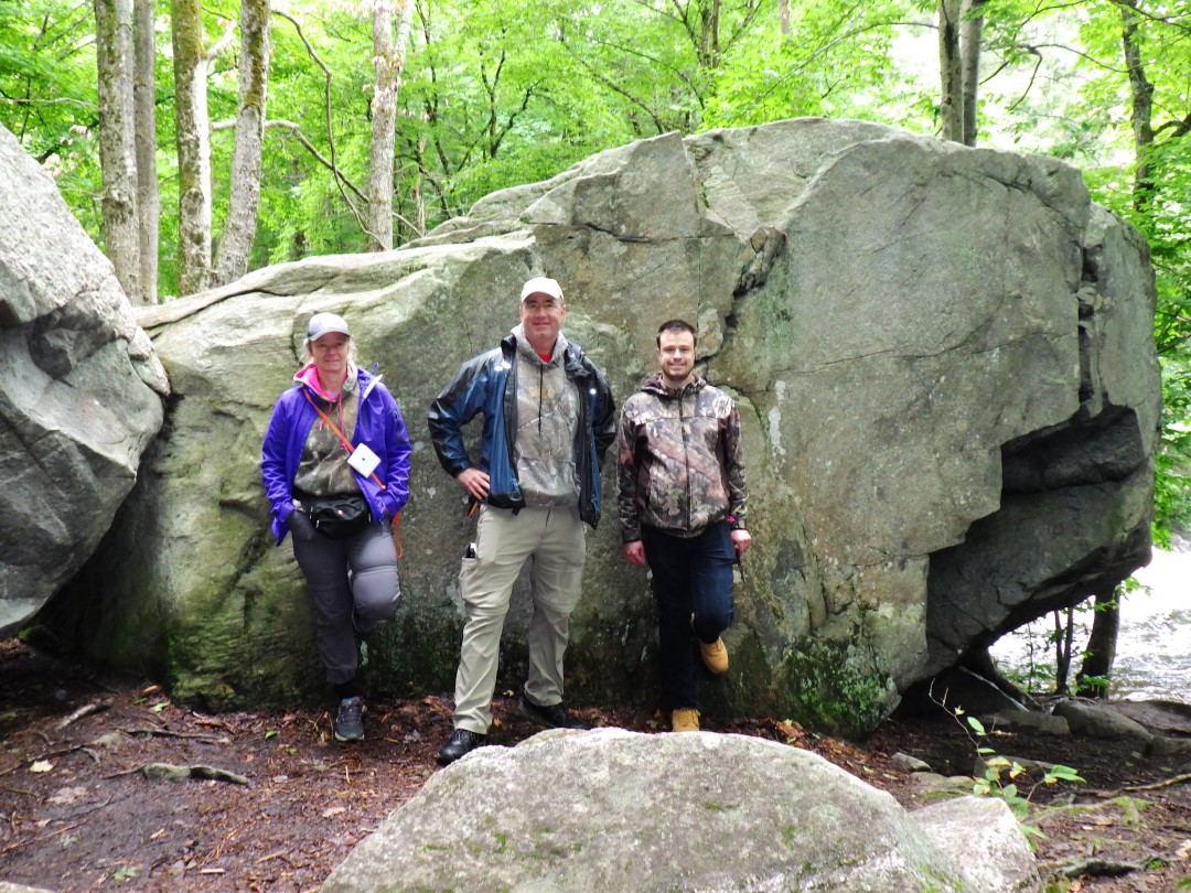 Stubbs Falls rock
