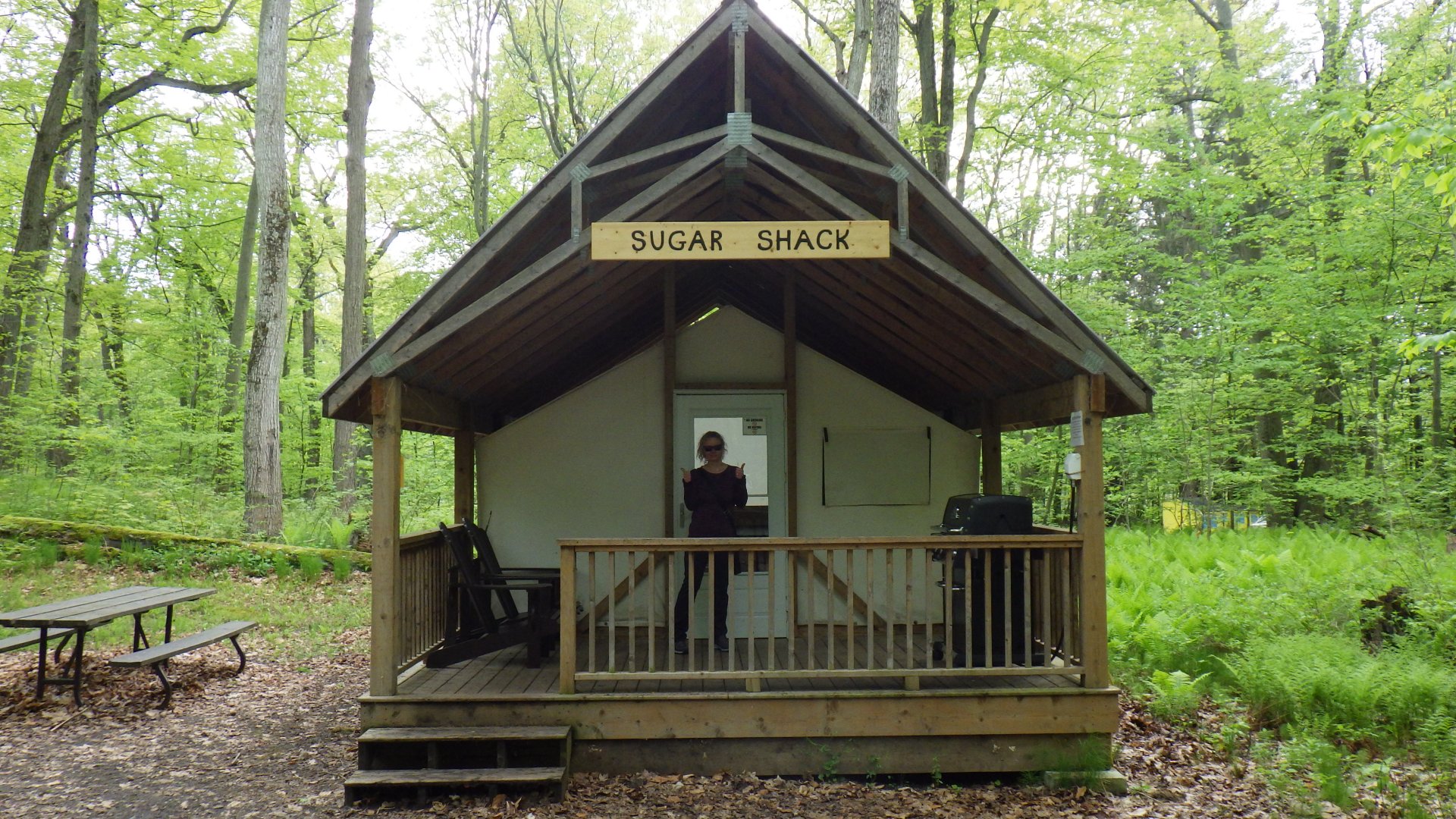 A camp cabin